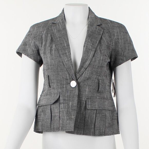 Kasper Petite Gray Blazer - Picture 2 of 5